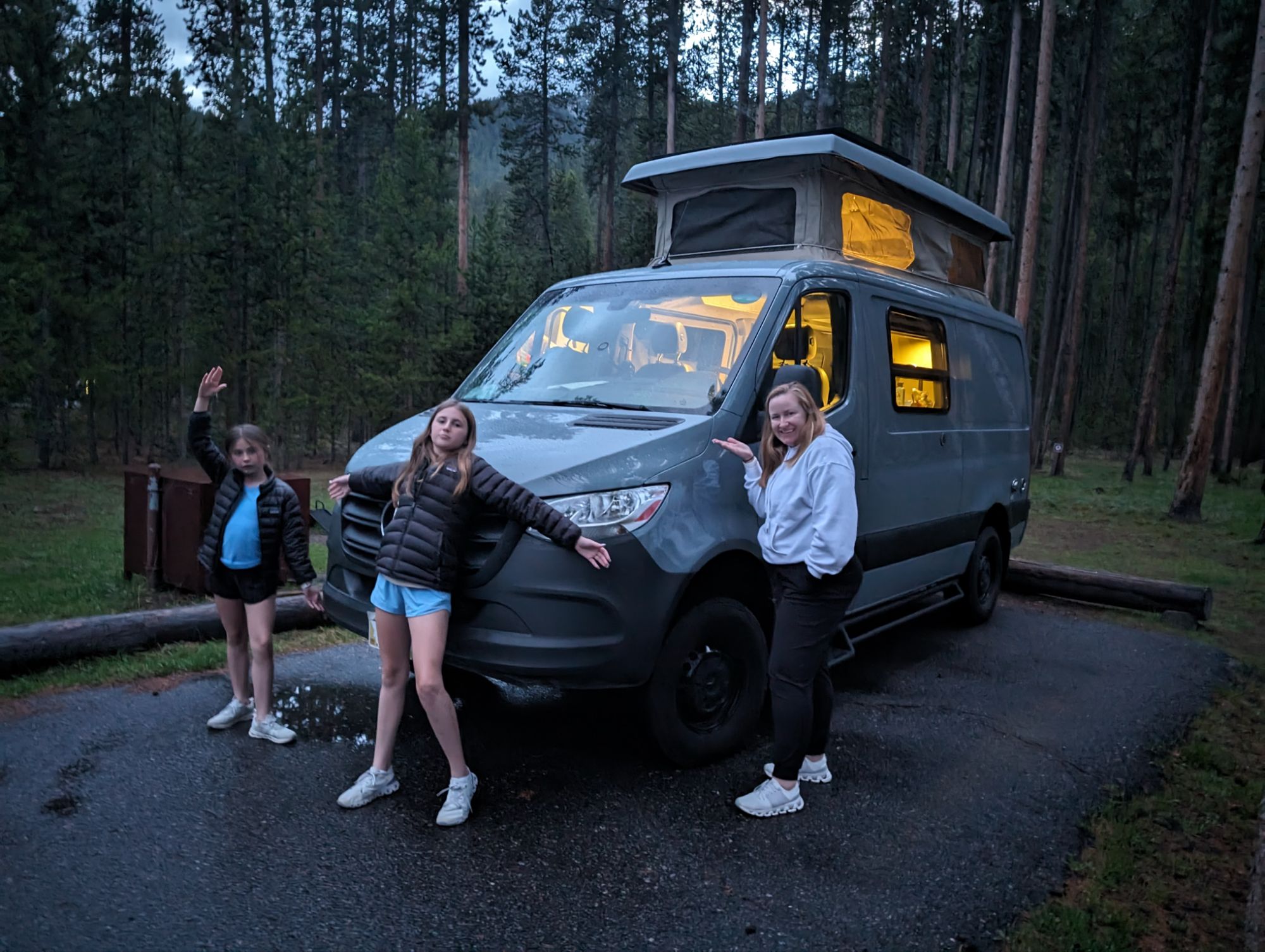 National Parks Day 7 – Pickup Camper Van